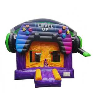 Château gonflable robuste pour jeux vidéo avec manette <span class=keywords><strong>de</strong></span> jeu, idéal pour la <span class=keywords><strong>location</strong></span> commerciale lors <span class=keywords><strong>de</strong></span> fêtes pour adolescents - Product Image 4