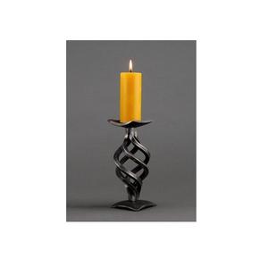 Placa de pilar de vela de hierro de forma redonda, placa de vela con acabado dorado para decoración de iluminación de Mesa para el hogar y la boda - Product Image 2