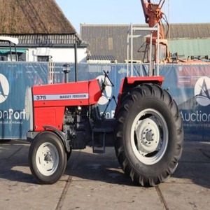 Tracteurs agricoles d'occasion Massey Ferguson 375 à bas prix à vendre avec moteur diesel et performances puissantes - Product Image 4