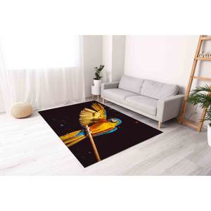 พรมลายนกแก้ว: พรมลายสัตว์กันลื่น พรมพิมพ์ลาย พรมขนนุ่ม - Product Image 3