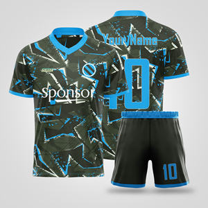 Nouveau design 2024 vêtements de football à sublimation complète avec logo personnalisé et design gratuit fabriqué au Vietnam - Product Image 3