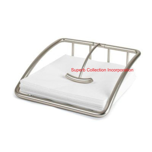 Servilletero de Metal dorado de lujo moderno para decoración de mesa de comedor servilletero vertical creativo para uso doméstico, cocina y restaurante - Product Image 4