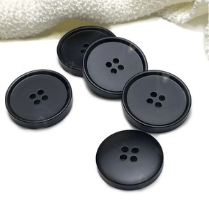 Natural Wholesale Buffalo Horn Finished Button Blank for Clothing Accessories High Quality - Product Image 4