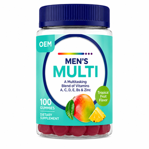 Gomitas Multivitamínicas Premium para Hombre, Nutrición Diaria, Energía, Inmunidad, Soporte Muscular, Marca Privada, OEM, ODM, Suplemento - Product Image 1