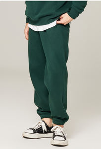 Custom Colors Loose Fit 100%Cotton Fleece <b>Men's</b> Winter Trousers <b>Men's</b> Casual Outdoor Style <b>Cargo</b> Blouson Sports Blank <b>Joggers</b> - Product Image 5