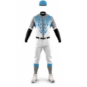 Uniforme professionnel de baseball usure d'équipe prix de vente en gros qualité personnalisé votre propre conception et logo tissu confortable - Product Image 1