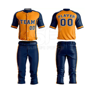 เครื่องแบบเบสบอลน้ำหนักเบามีผ้าระบายอากาศและยืดได้ - Product Image 3