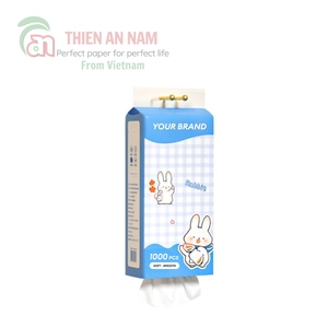 Eco-Conscious 2-Ply <b>Kitchen</b> <b>Paper</b> Tissue Pack Soft Hanging OEM Supplied From Vietnam - Product Image 1
