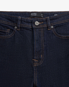 Pantalones Vaqueros Azul Oscuro para Hombre, Mezclilla de Calidad, Corte Regular, Casuales, Suaves y Cómodos - Product Image 3