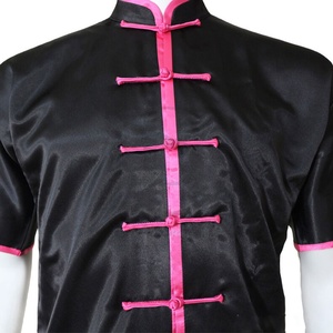 ชุดยูนิฟอร์มกังฟู2025ทุกขนาดเครื่องแบบกังฟูชุดกีฬาดีไซน์ใหม่สีทึบ - Product Image 6