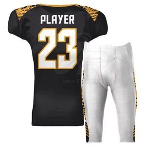 Uniforme de football américain respirant, nouveau style, en polyester, uniforme de football américain - Product Image 2