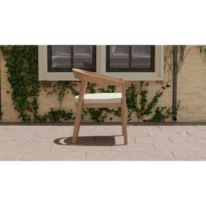 Chaises de jardin modernes en bois de teck avec finition naturelle pour une utilisation en extérieur dans la villa et les meubles de maison - Product Image 2