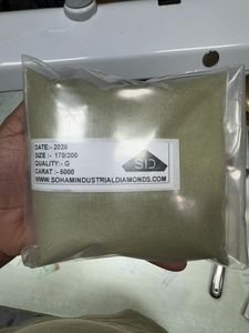 Poudre de diamant synthétique vert RVD haute résistance Soham, grains 50 à 400 mesh, qualité industrielle, abrasif pour sablage et meulage - Product Image 2