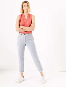 Ropa de trabajo de moda de verano, Pantalones chinos lisos de Color marrón formales transpirables para hombre, Pantalones chinos elásticos holgados para hombre - Product Image 6