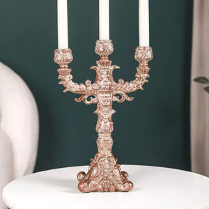 Iron Metal <b>Candle</b> Holder and Lantern Beautiful Creative Design for Home for <b>Dinner</b> & Room Decor Glass Material - Product Image 5