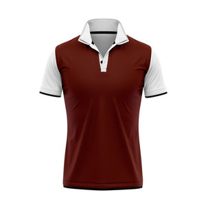 Chemises polo en coton biologique, tissu écologique anti-froissement, service de fabrication OEM - Product Image 5