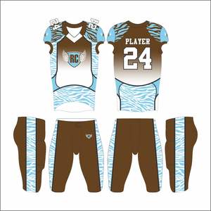 Impresión por sublimación de alta calidad, diseño personalizado, uniforme de fútbol americano, alta calidad, hecho a medida, precio barato - Product Image 2