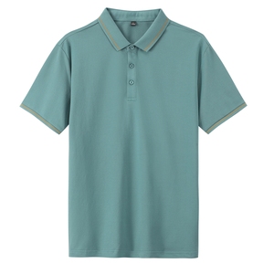 Meilleur logo brodé personnalisé 100% coton polyester hommes décontracté golf pour polo couleur unie surdimensionné coupe longue grande taille - Product Image 5