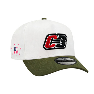 سادة سادة سادة فارغة لون قطني بلونين مجهز قبعات بيسبول - Product Image 6