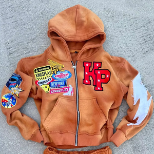 Conjunto de chándal de hombre de moda de calidad superior a la venta Personalización completa al por mayor chándales de nuevo diseño para hombre aceptar OEM/ODM - Product Image 5