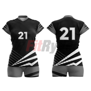 Gran oferta, uniforme de voleibol de secado rápido, uniforme de voleibol sublimado completo para hombres y mujeres, material de poliéster, venta al por mayor, personalizado - Product Image 2