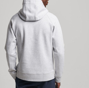Sweat-shirts à capuche pour le printemps et l'automne, pull personnalisé uni avec logo brodé, coupe ample - Product Image 4