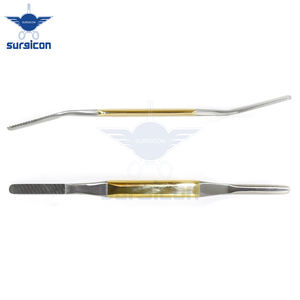 TC fomon เครื่องมือผ่าตัดด้วยมือขนาด20.5ซม. ทำจากสเตนเลสสตีลปลายสองด้านเครื่องมือผ่าตัดขนาด5ชิ้น - Product Image 5