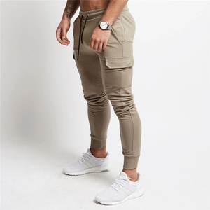 Ropa deportiva transpirable personalizada de talla grande para hombre, conjunto de pantalones de chándal para correr, forro polar ligero de marca EVOS - Product Image 1