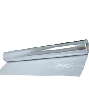 Rollo de Aislamiento de Papel de Aluminio de 50/100 Metros, Resistente al Agua, Reflectante del Calor, para Techos y Paredes, Impermeabilizante - Product Image 3