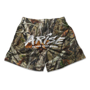 Pantalon décontracté d'extérieur de haute qualité, écologique, respirant, à séchage rapide, à motif uni, ample, en toile de polyester, sublimation, taille haute - Product Image 5