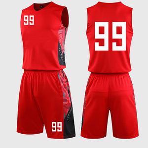 Ensemble de maillots de basket-ball de haute qualité avec logo personnalisé Nouveau short en polyester tendance pour homme avec technique de sublimation de maillot - Product Image 6
