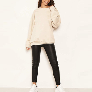 Sweats respirants à manches longues Vêtements Vêtements Femmes Sweatshirts Séchage rapide Anti Pilling Femmes Sweatshirts - Product Image 4