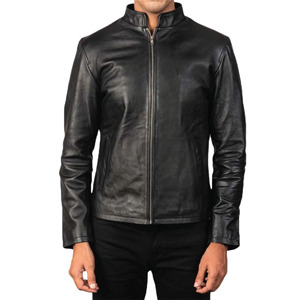 Chaqueta de Cuero Borgoña Desgastada para Hombre y Mujer, Prenda Exterior de Cuero Vintage Elegante para un Look Casual y de Motociclista - Product Image 5