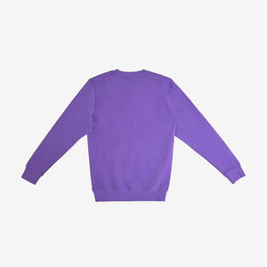 Sudadera Lisa de Forro Polar Unisex al por Mayor, Sudadera Barata para Hombre, Sudadera Morada Sublimada para Hombre - Product Image 5