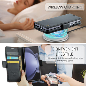 <span class=keywords><strong>Nuevo</strong></span> cuero <span class=keywords><strong>de</strong></span> PU para <span class=keywords><strong>Samsung</strong></span> Z Fold 5 Funda para teléfono Tarjeta a prueba <span class=keywords><strong>de</strong></span> golpes Función <span class=keywords><strong>de</strong></span> billetera Negocios para <span class=keywords><strong>Samsung</strong></span> Galaxy S23 Ultra - Product Image 4