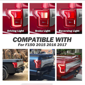 Hochwertige LED-Rückleuchten-Baugruppe Kompatibel mit <span class=keywords><strong>Ford</strong></span> F150 2015-2017 Links Fahrerseite mit Totwinkelassistent HL3Z13405D HL3Z13404D - Product Image 4