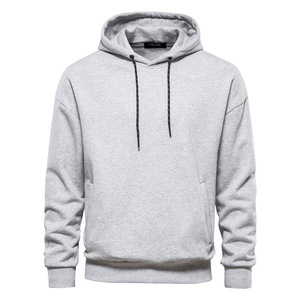 Custom Wholesale OEM Manufacturer Supplier Men Cotton Hoodie <b>Ring</b> Spun Fabric Private Label Production - Product Image 3