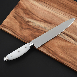 Venta al por mayor personalizado de calidad superior OEM ODM servicio de cocina de acero inoxidable cuchillo de Chef afilado para carne cuchillo de frutas - Product Image 5