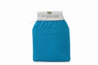 Meilleure Vente Arganiae Gant de Hammam Exfoliant Rectangulaire en Viscose Style Simple, Logo Personnalisé, 5 Couleurs, pour Massage Corporel et Gommage