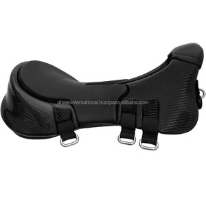 Selle D'Endurance Confortable ASHMIRA SADDLERY - Cuir, Arbre Carbone, Légère (3.3kg)