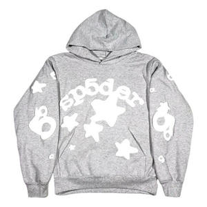 Pull-over à capuche imprimé personnalisé pour hommes 350gsm polaire coton hiver sweat-shirt décontracté OEM Streetwear sweats à capuche - Product Image 1