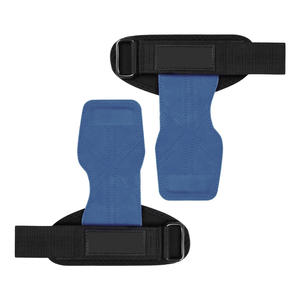 Poignées de musculation en néoprène rembourrées, en cuir véritable, personnalisables, pour la musculation, vente en gros - Product Image 4