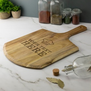 Planche à découper ronde en bambou écologique avec finition naturelle, durable, adaptée aux maisons, aux restaurants et aux ateliers de cuisine - Product Image 1
