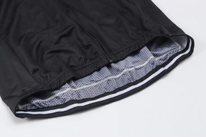 Maillot de cyclisme de qualité professionnelle, aérodynamique, anti-frottement, évacuant l'humidité, avec 3 poches arrière pour le cyclisme sur route et le VTT - Product Image 3