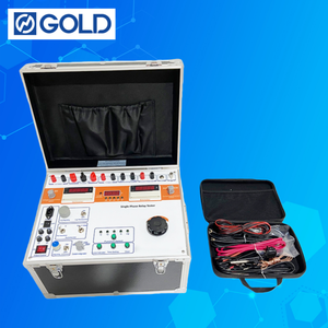 Tester di Protezione Relè Monofase <span class=keywords><strong>a</strong></span> Microcomputer Calibratore di Relè Portatile Dispositivo di Debugging e Test sul Campo per Sistemi di Alimentazione - Product Image 2