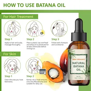 100% Natural And Pure Prevent Hair Loss And Eliminate Split Ends Batana Oil For Hair Growth