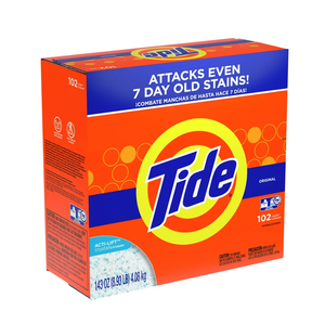 Tide Original detergente para ropa en polvo 133 cargas 4,7 kg para ropa lavado de alfombras con función suave - Product Image 1