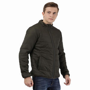 Latest Design Men's Black Color Puffer <b>Jackets</b> Zipper up Casual Wear Fashion Winter <b>Quilted</b> Puffer <b>Jackets</b> Coat with Logo - Product Image 3