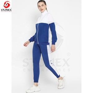 Survêtement d'hiver pour femme en polyester avec logo personnalisé, impression personnalisée, ensemble de survêtement 1 pièce, séchage rapide, respirant. - Product Image 4