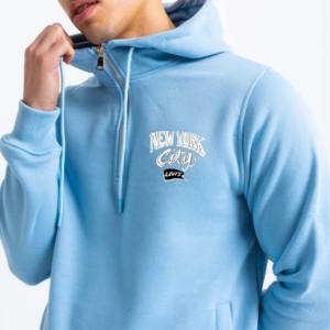 การออกแบบใหม่ที่กําหนดเองธรรมดาบุรุษแขนสั้นเสื้อกันหนาวหมวกขนแกะเสื้อสวมหัวผู้ชายเสื้อผ้าสตรี - Product Image 3